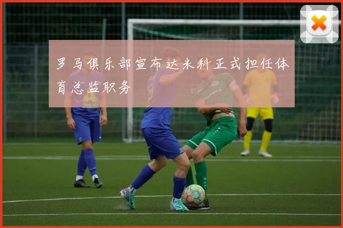 罗马俱乐部宣布达米科正式担任体育总监职务
